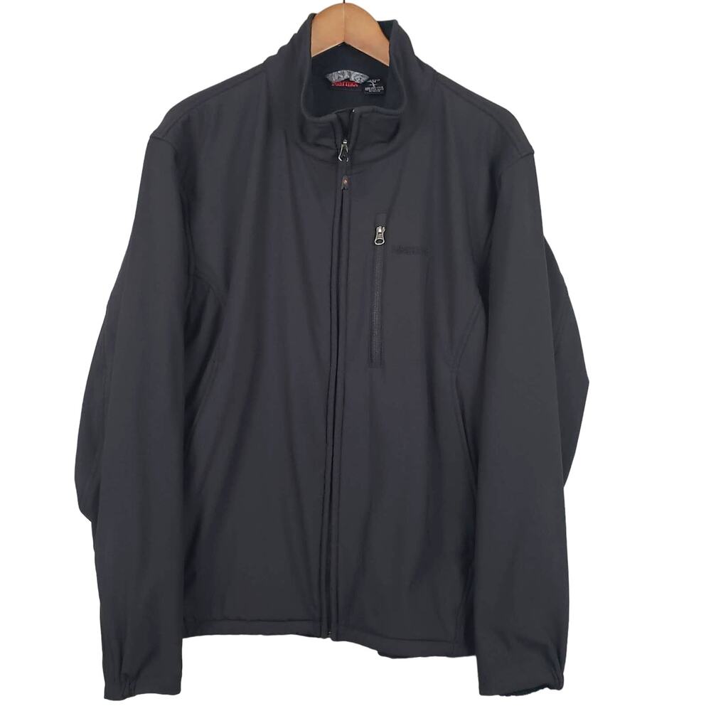 Marmot Heavy Duty Athletic Jacket Outdoor Active Winter Black - L